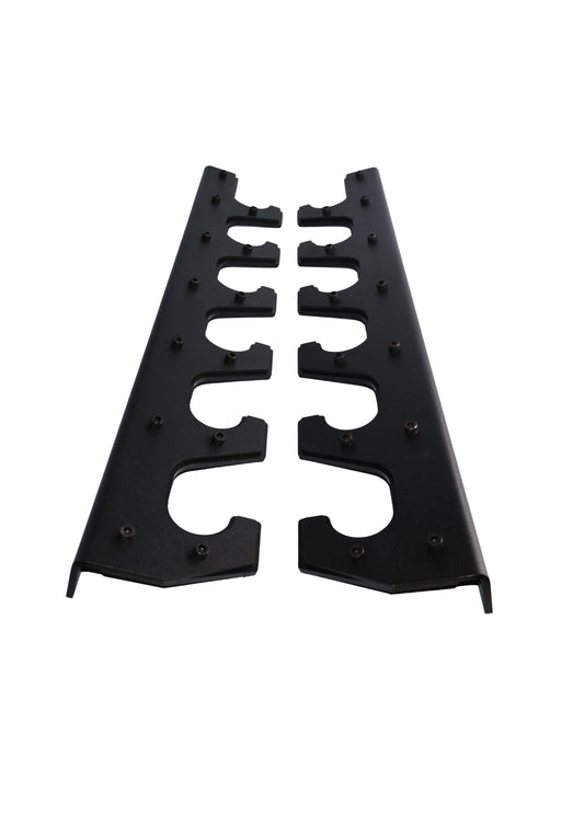 PlayHard Wall-Mounted Barbell Rack (for 6 Barbells)