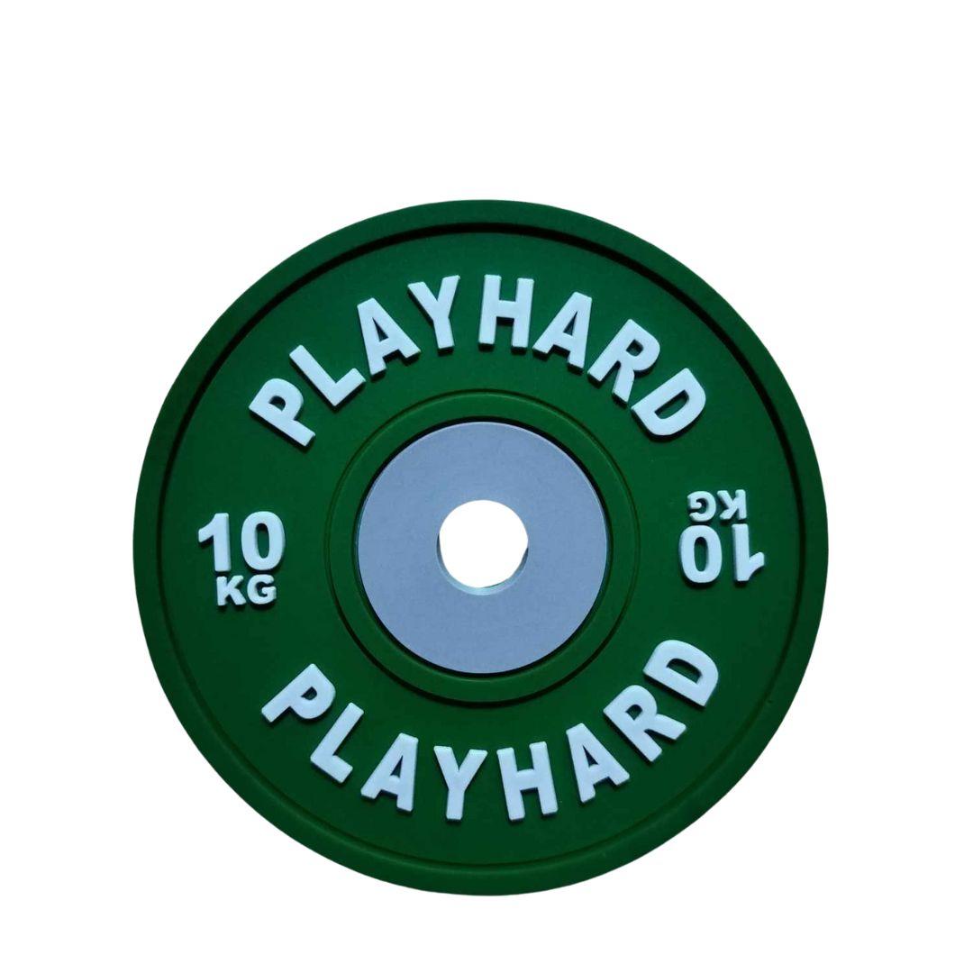 PlayHard Weightlifting Plates Silicone Coasters (SET Only) Glass Bottle Tumbler Mug Gym Merchandise Set Only