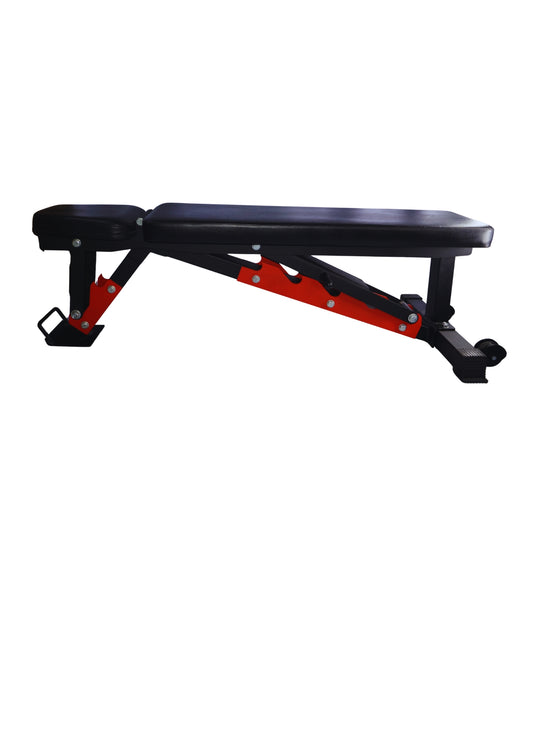PlayHard Adjustable Weight Bench – Multi-Angle Flat Incline Gym Bench
