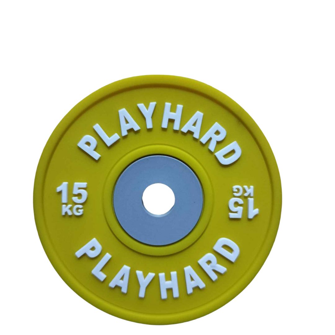 PlayHard Weightlifting Plates Silicone Coasters (SET Only) Glass Bottle Tumbler Mug Gym Merchandise Set Only