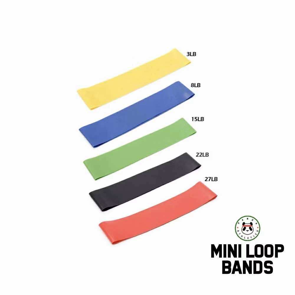 Panda Athletics Mini Loop Resistance Bands