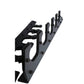 PlayHard Wall-Mounted Barbell Rack (for 6 Barbells)