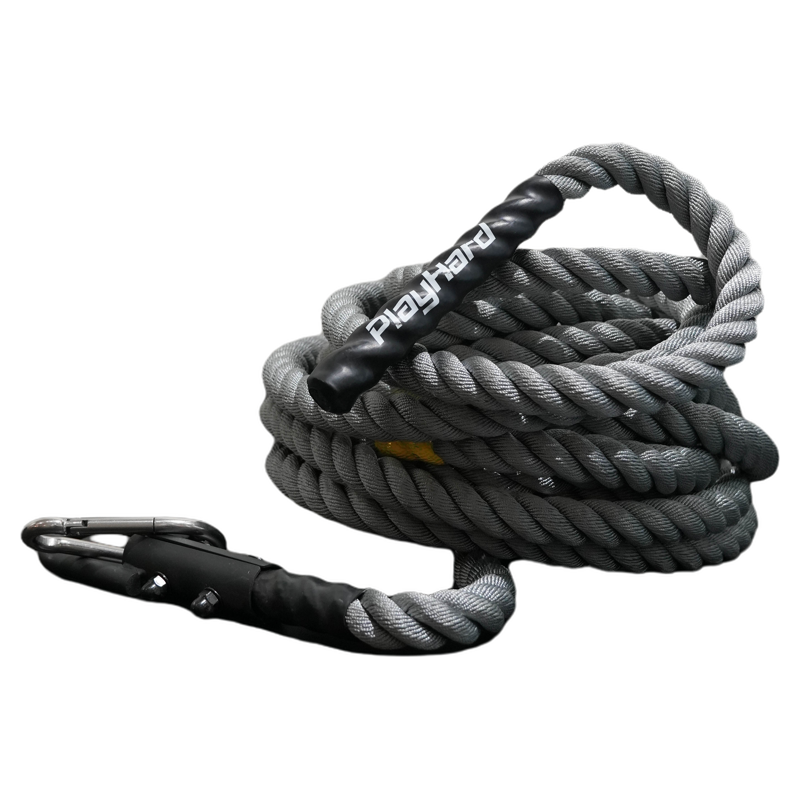PlayHard Race Sled Pull Rope 3.0 | Heavy Duty Pull Rope with Carabiner | Training Rope for Weight Sled | Functional Fitness