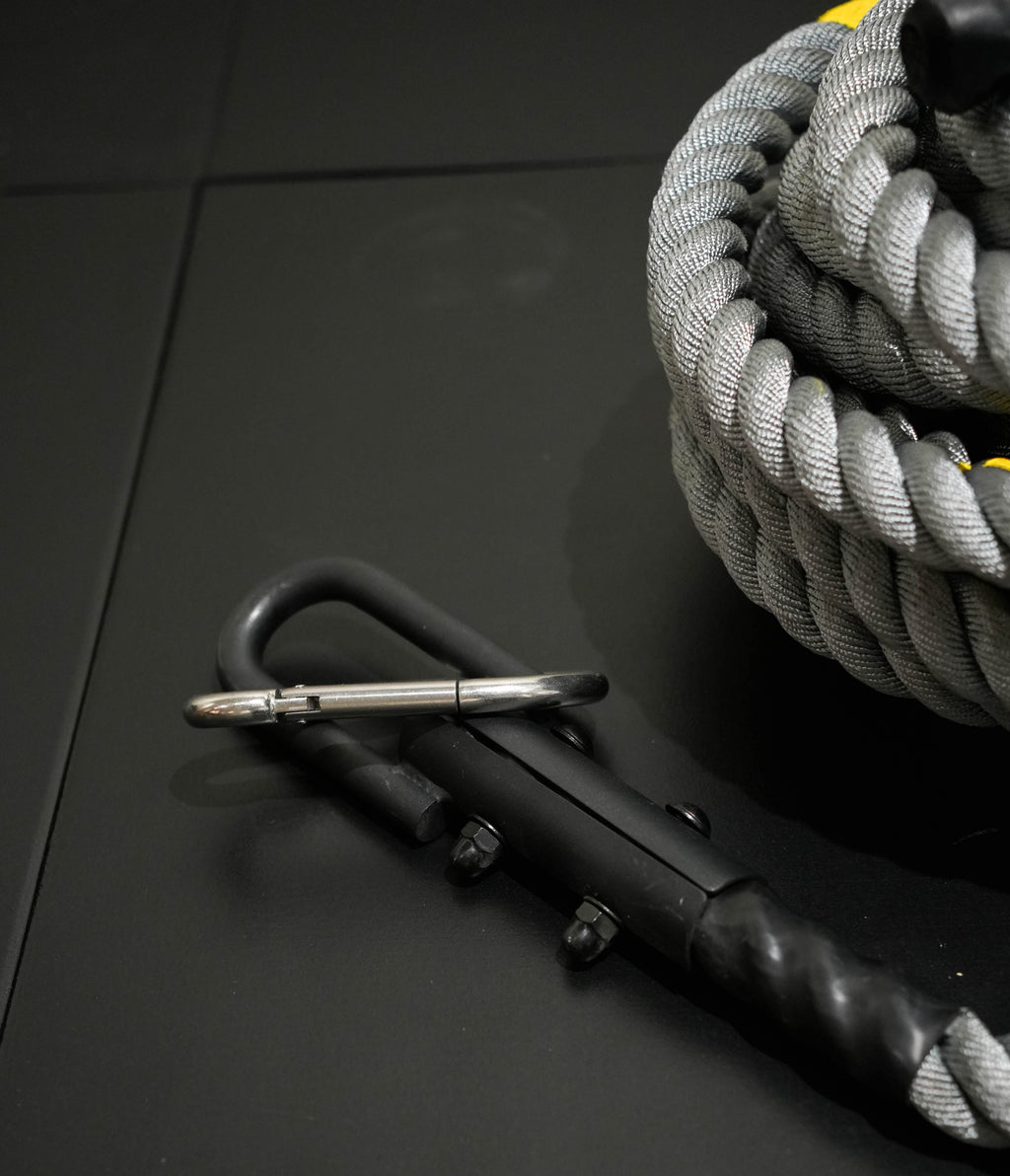 PlayHard Race Sled Pull Rope 3.0 | Heavy Duty Pull Rope with Carabiner | Training Rope for Weight Sled | Functional Fitness