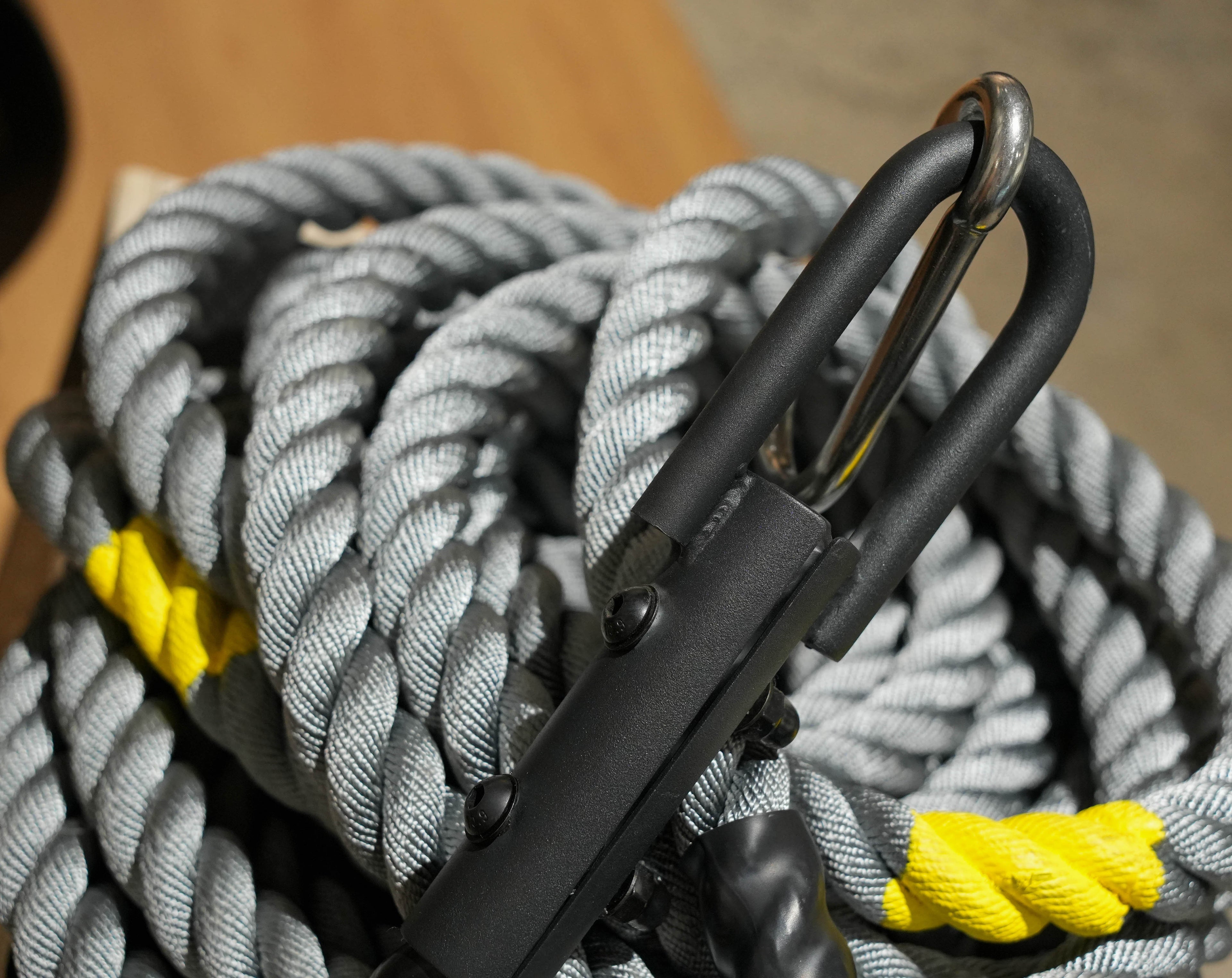 PlayHard Race Sled Pull Rope 3.0 | Heavy Duty Pull Rope with Carabiner | Training Rope for Weight Sled | Functional Fitness