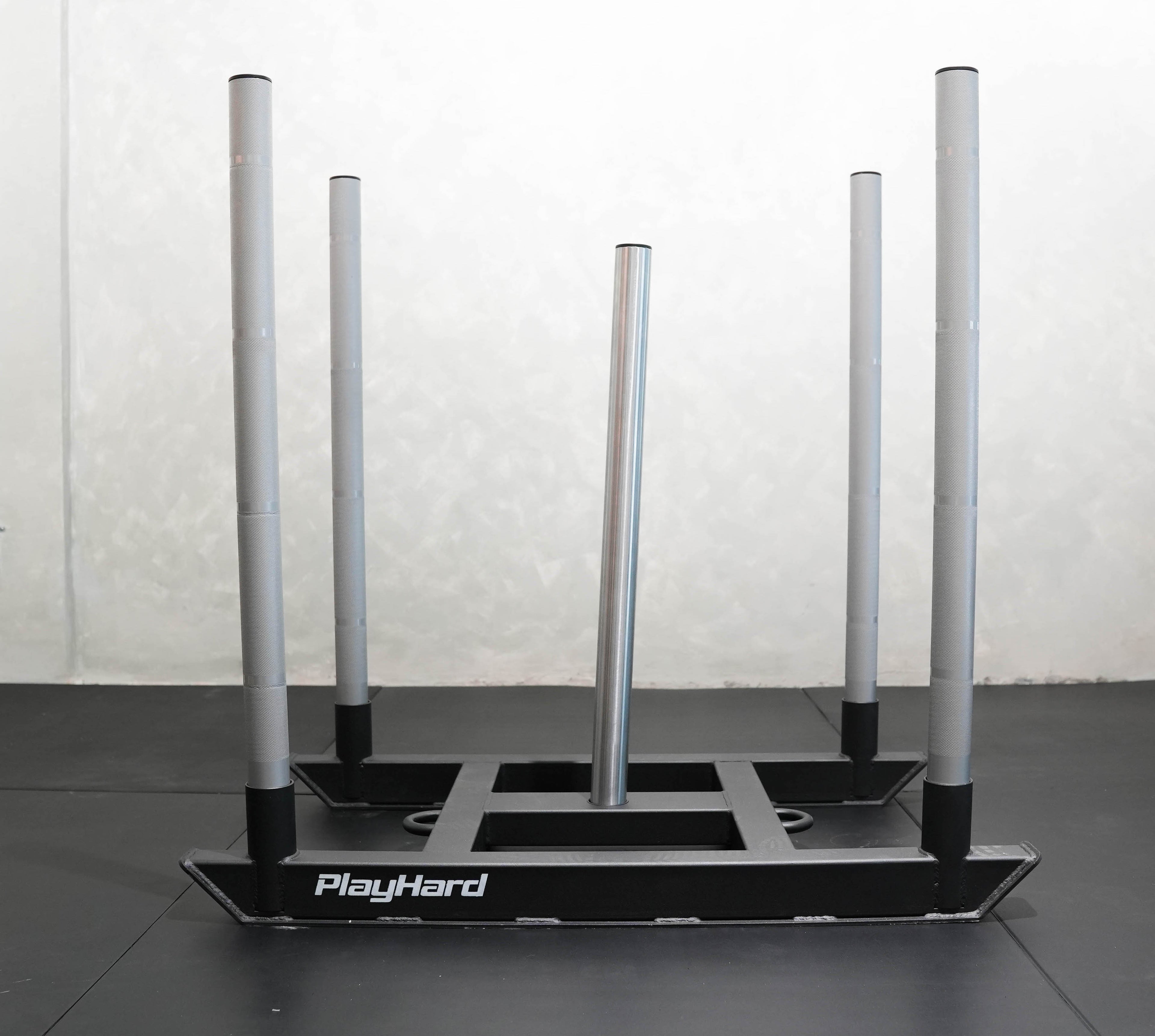 PlayHard Power Race Sled 3.0 | Commercial Push Pull Weight Sled | Functional Fitness Training Sled | Olympic Plate Compatible