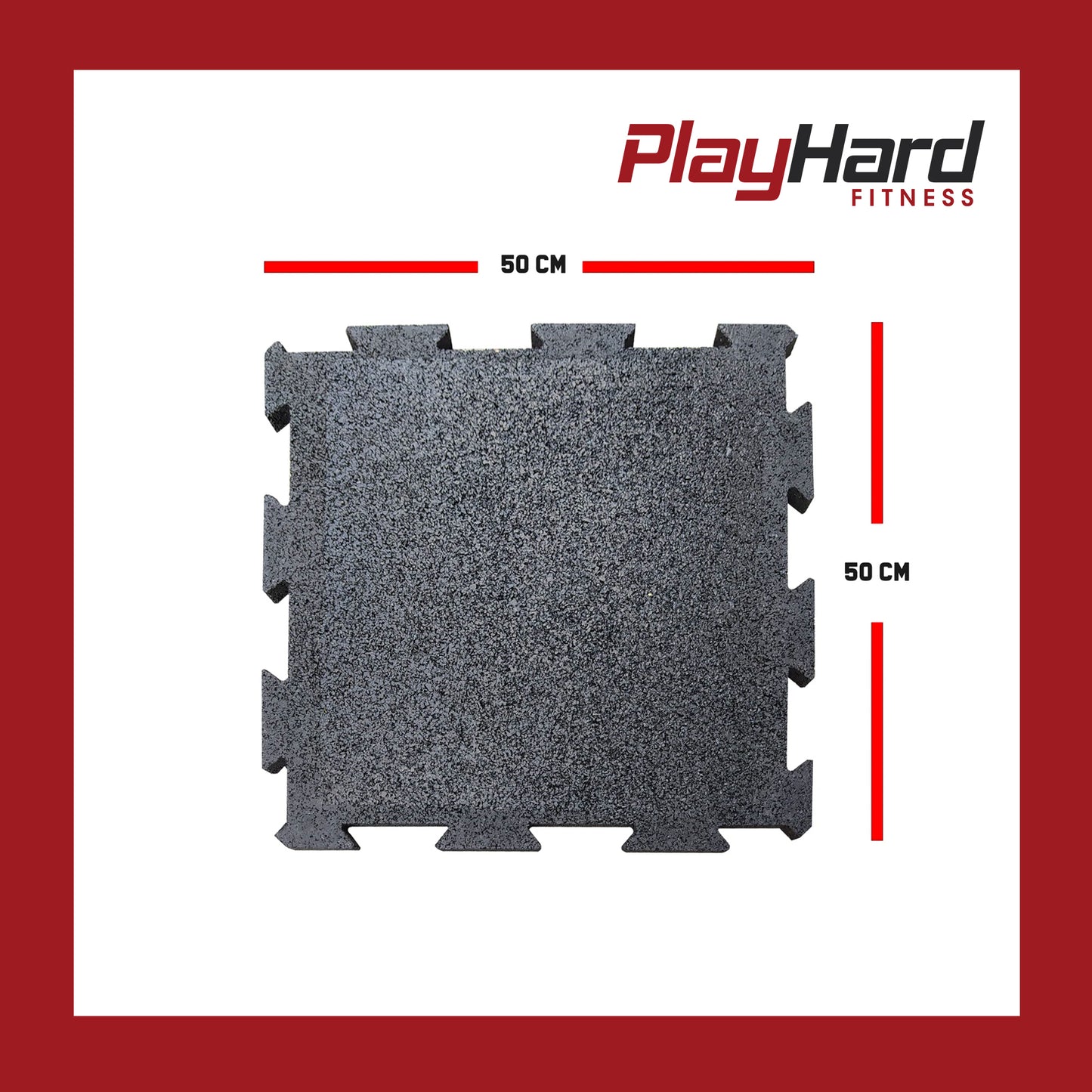 PlayHard Interlocking High Density Mats - 25MM