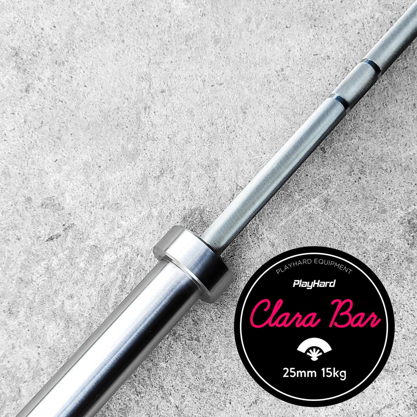 PlayHard Women's Clara Olympic Barbell 15 KG