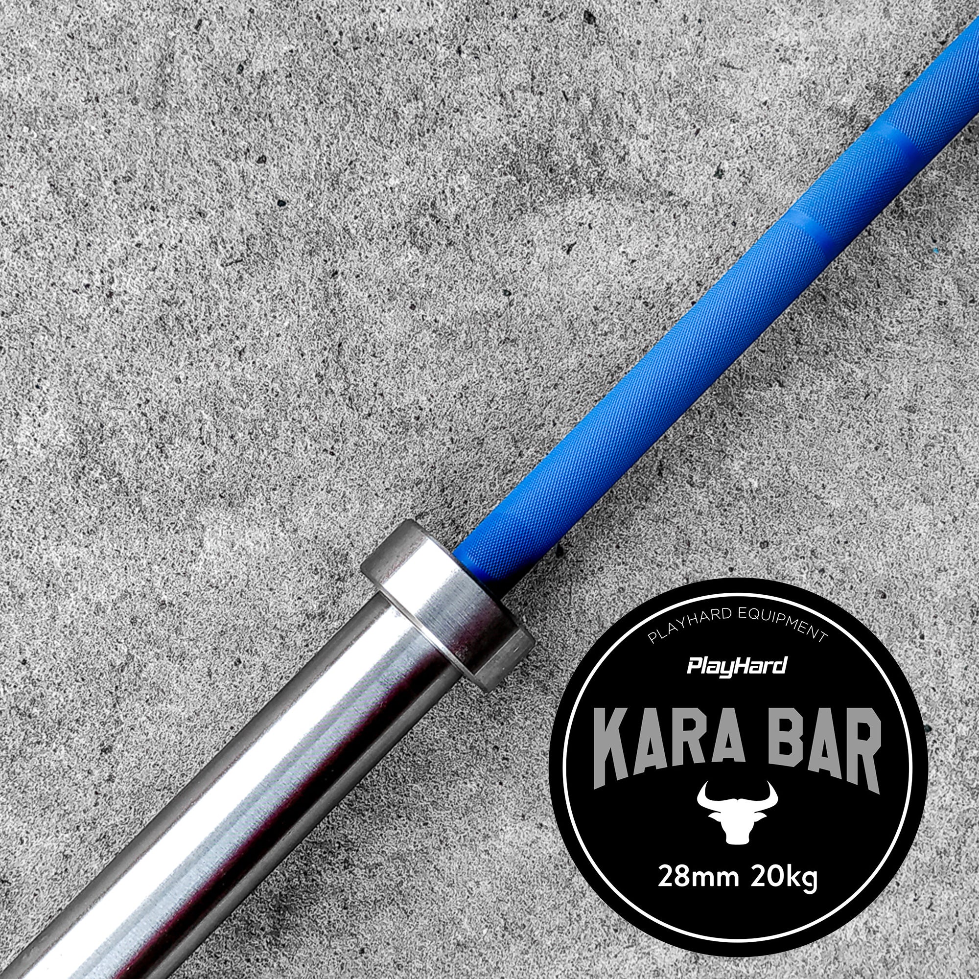 PlayHard Men's Cerakote Kara Olympic Barbell 20 KG