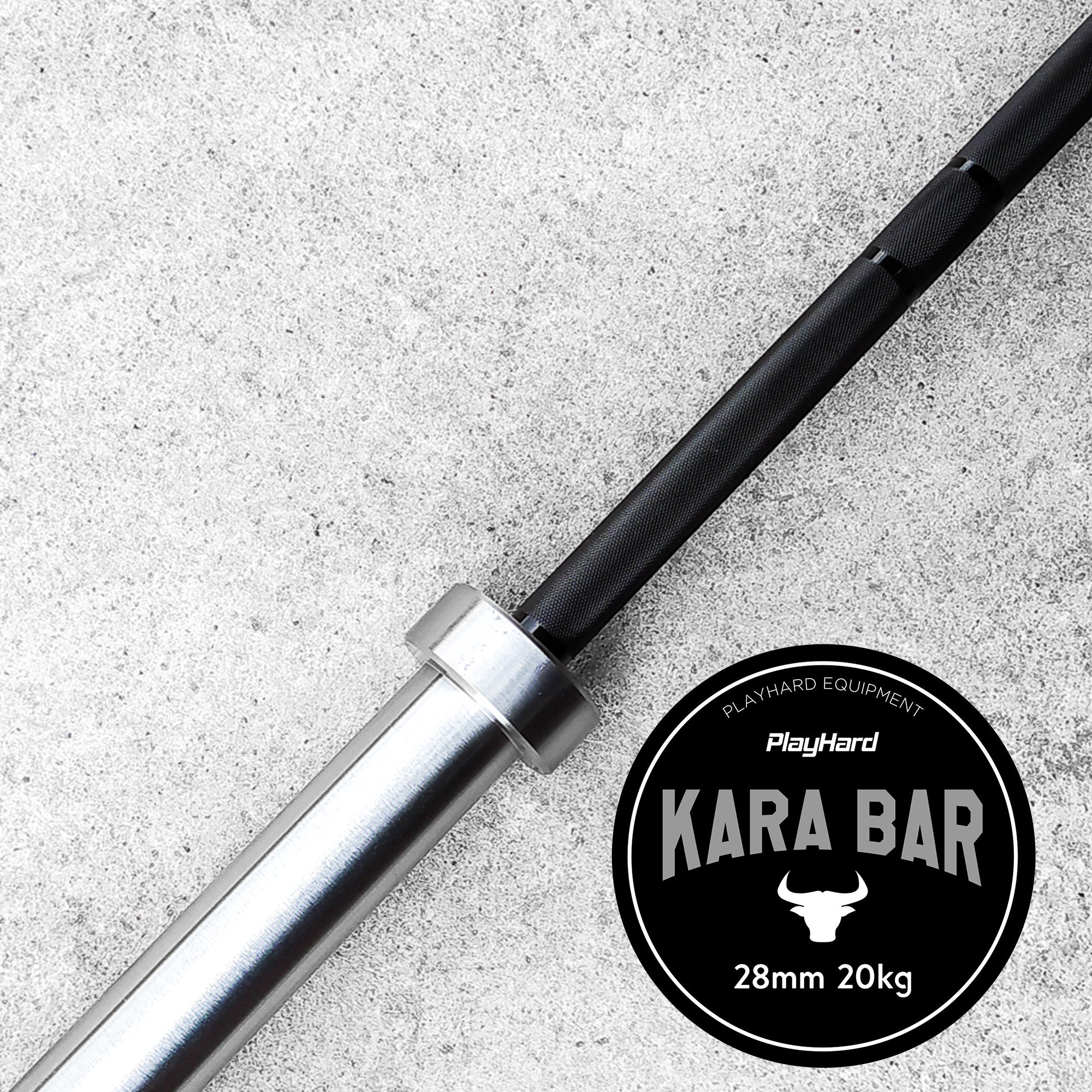PlayHard Men's Kara Olympic Barbell 20 KG