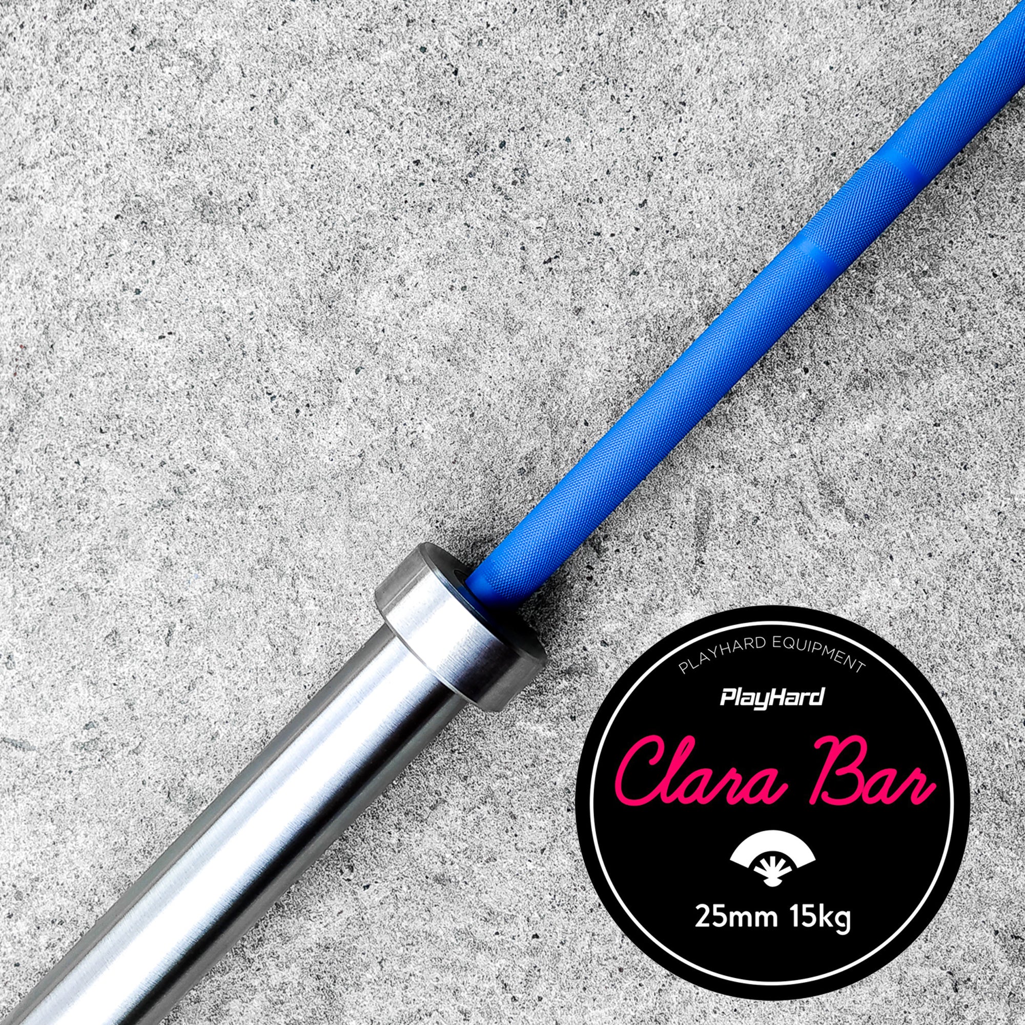 PlayHard Women's Cerakote Clara Olympic Barbell 15 KG