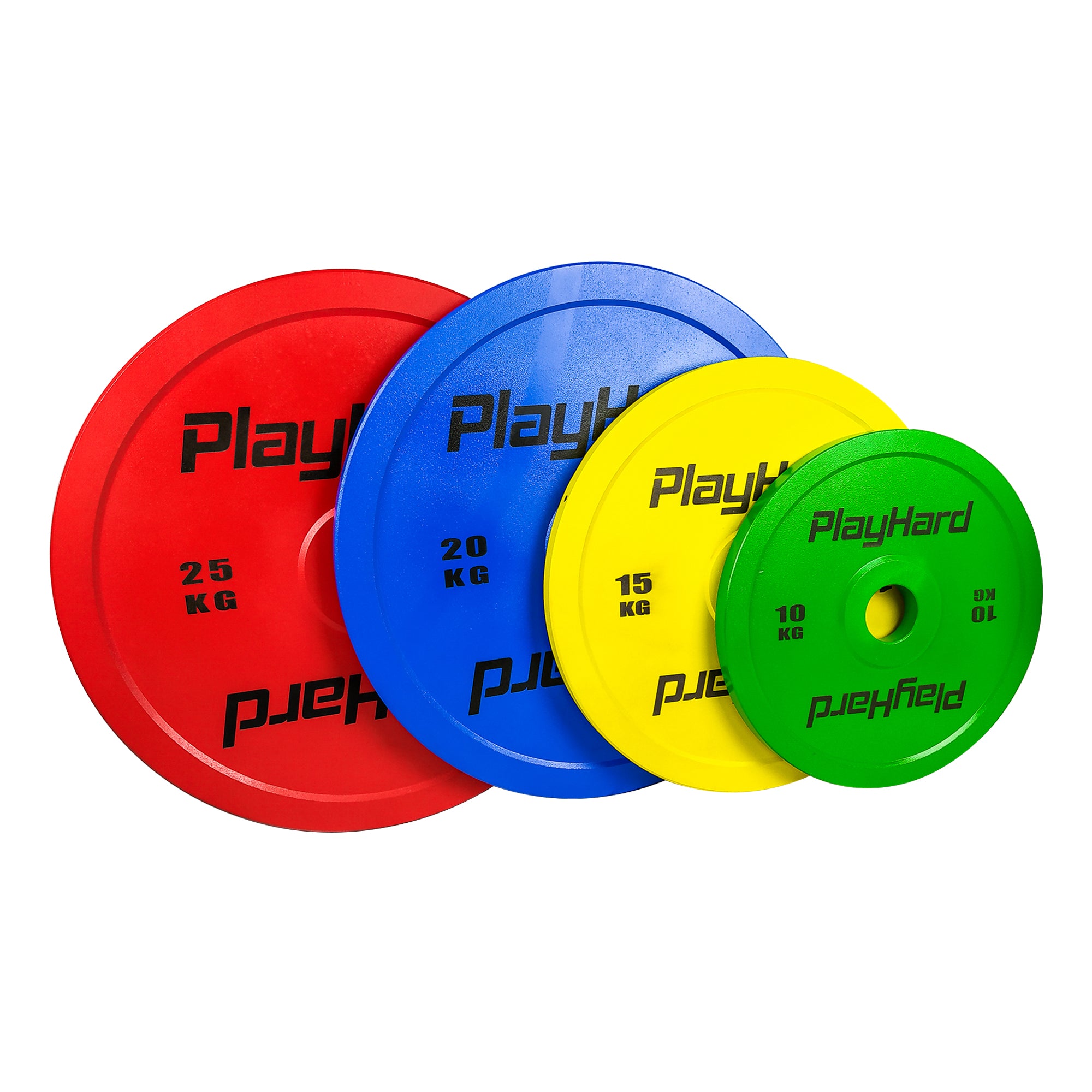 PlayHard Powerlifting Steel Plates - PAIR